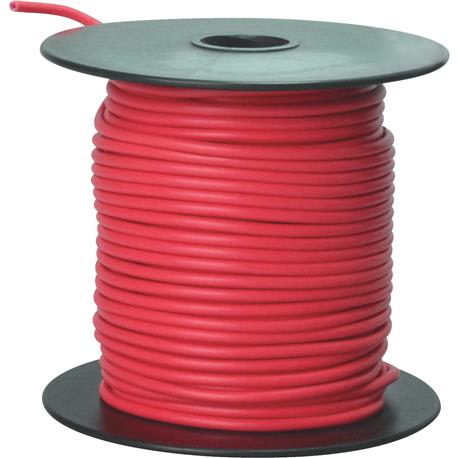 Road Power 100 ft. Red 16-Guage PVC-Coated Primary Wire