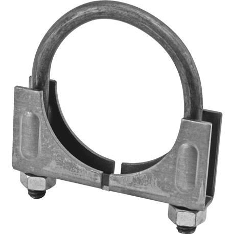 Victor Saddle 2 In. 13-Gauge Steel Muffler Clamp