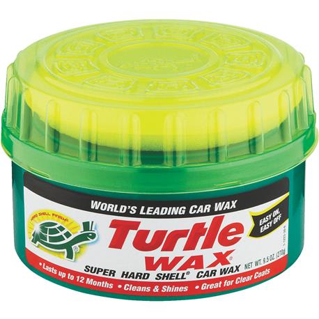 Turtle Wax Super Hard Shell Paste Car Wax, 9.5 oz.