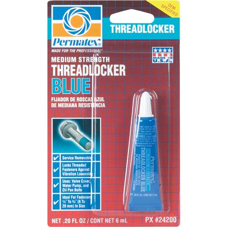 Permatex 0.2 Oz. Medium Strength Blue Threadlocker