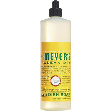 Mrs. Meyer's Clean Day Liquid Dish Soap, 16 oz.