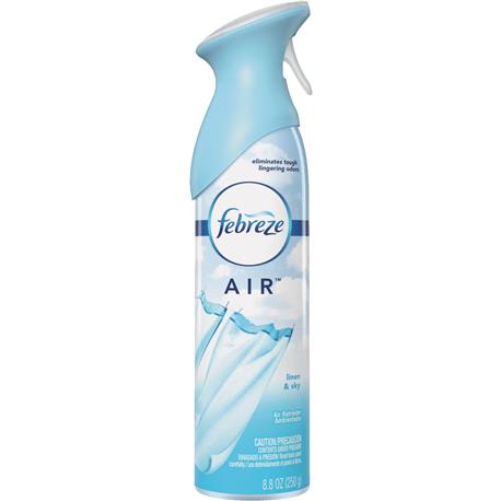 Febreze Linen & Sky Aerosol Spray Air Freshener, 8.8 oz.