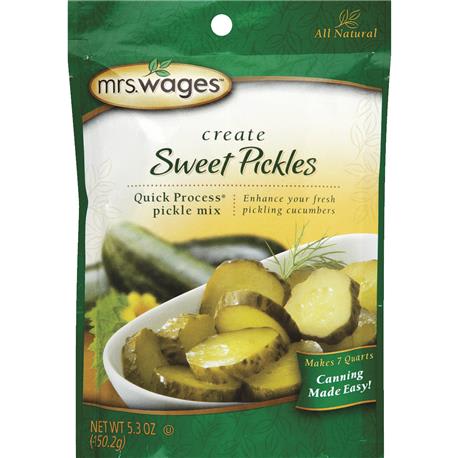 Mrs. Wages Sweet Pickling Mix, 5.3 oz.