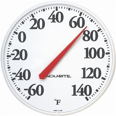 Acurite indoor outdoor Thermometer wall hanging thermometer tempature check