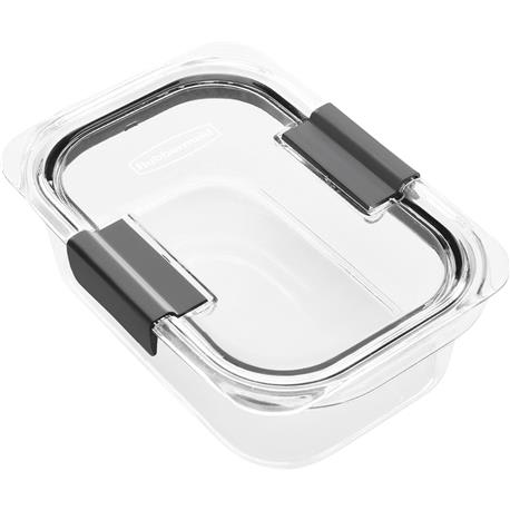 Rubbermaid Brilliance BPA Free Food Storage Containers with Lids, Airtight,  for