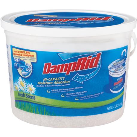 DampRid Hi-Capacity Fresh Scent Moisture Absorber, 64 oz.