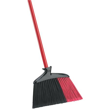 Libman Steel Handle Angle Household Broom, 49 in.