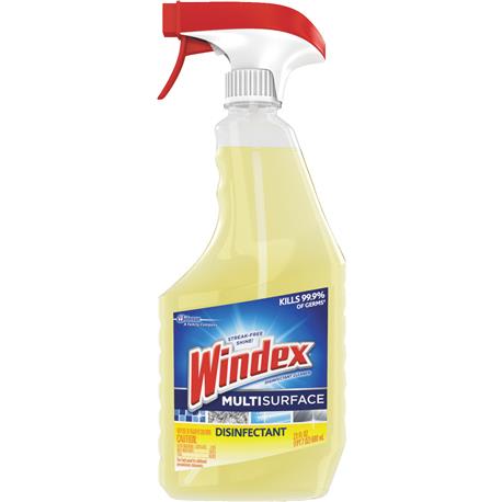 Windex Multi-Surface Disinfectant Cleaner, 23 oz.