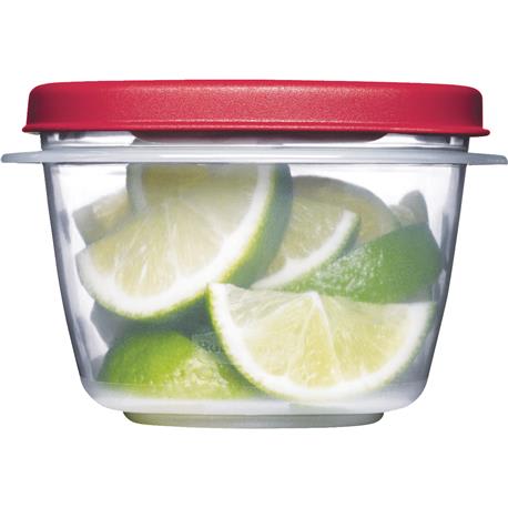 Rubbermaid Easy Find Lids Clear Food Container, 2 cup