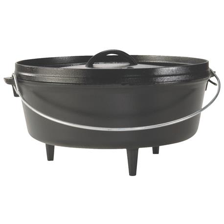 Lodge 5-Quart Cast Iron Dutch Oven with Assist Handles