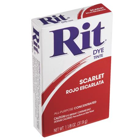 Rit Scarlet Powder Dye, 1-1/8 oz.