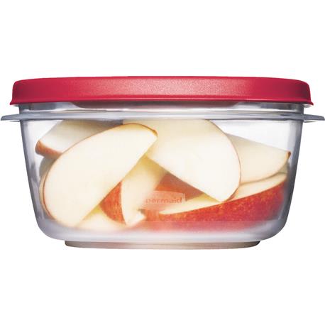 Rubbermaid Easy Find Lids Clear Food Container, 5 cup