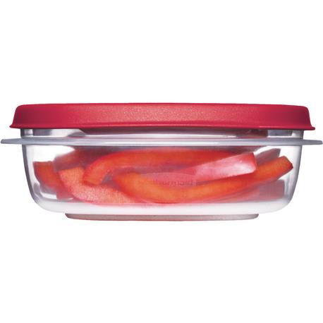 Rubbermaid Easy Find Lids 5 C. Clear Round Food Storage Container