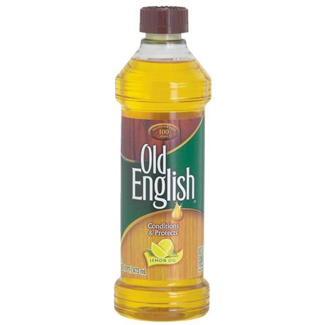 Old English Lemon Furniture Polish Oil, 16 oz.