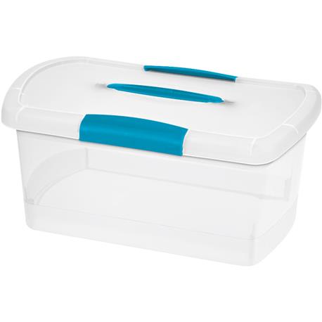 Sterilite ShowOffs Clear Storage Tote, 14.25 in.