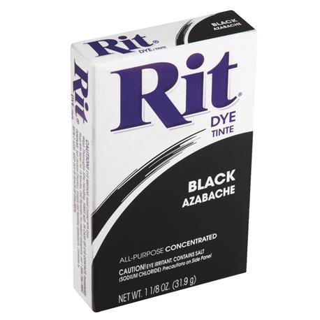 Rit Black Powder Dye, 1-1/8 oz.