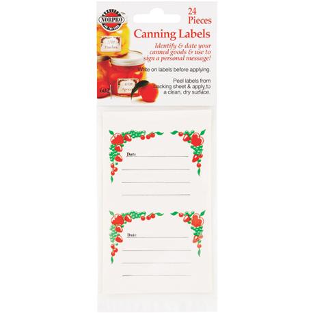 Norpro Canning Jar Label