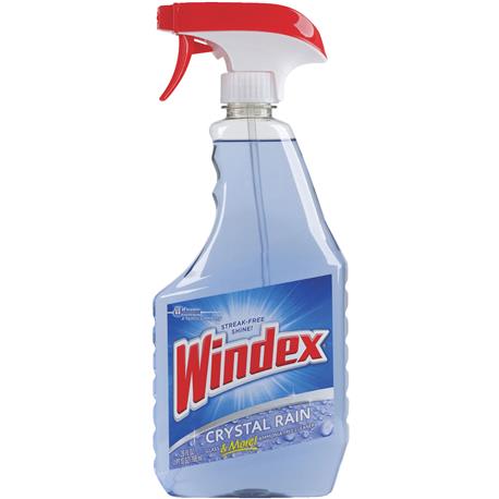 Windex Crystal Rain Glass & Surface Cleaner, 23 oz.