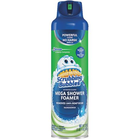 Scrubbing Bubbles Wide Spray Mega Shower Foamer Cleaner, 20 oz.