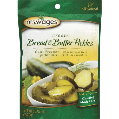 Mrs. Wages Bread & Butter Mix, 5.3 oz.