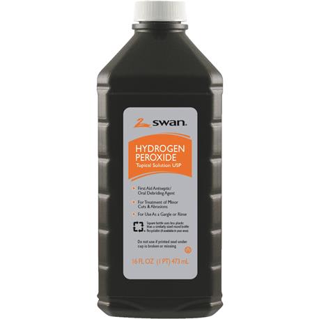 Swan 3% Hydrogen Peroxide, 8 oz.