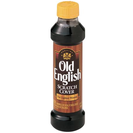 Old English Scratch Cover Wood Polish for Light Wood, 8 oz.