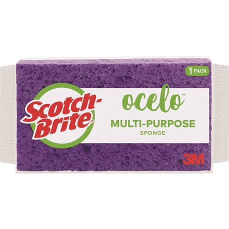 Scotch-Brite O-Cel-O Stay Fresh Sponge, 7.75 in. x 4.25 in.