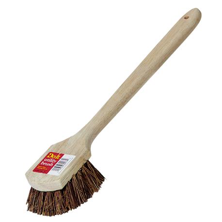 Do it Best Palmyra Bristle Fiber Wood Scrub Brush, 20 in.