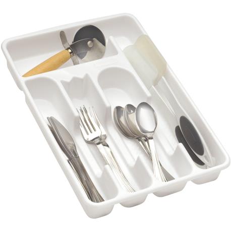 Rubbermaid White Cutlery Tray