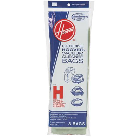 Hoover Type H Vacuum Bag, 3-Pack