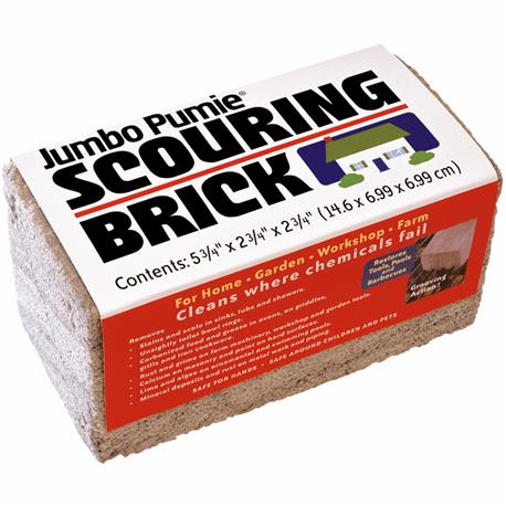 Jumbo Pumie Scouring Brick, 5.75 in.