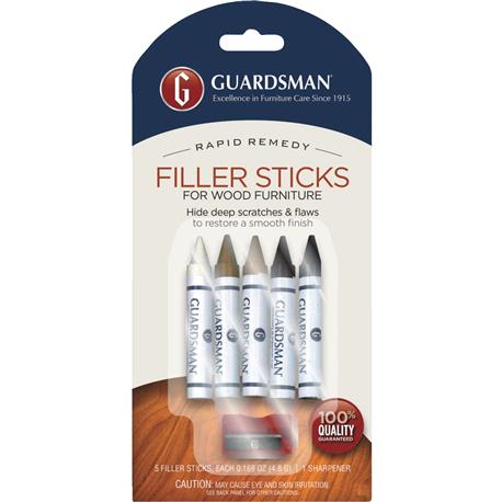 Guardsman Rapid Remedy Wood Furniture Filler Sticks