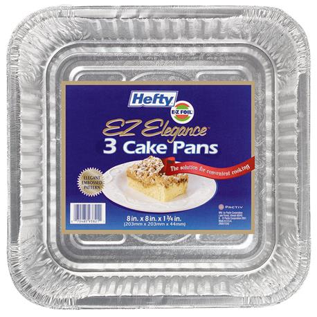 EZ Pan Square Cake Pan, 3-Pack