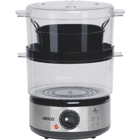 Nesco Stainless Steel Food Steamer, 5 qts.