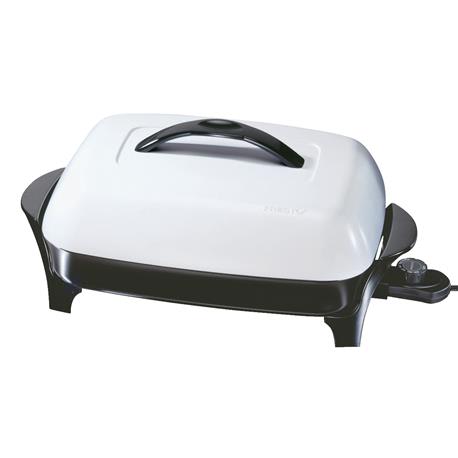 Presto White Electric Skillet, 16 in.