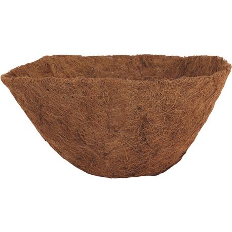 Best Garden Coconut Fiber Round Plant Liner, 6.3 x 14 in.