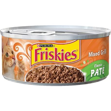 Friskies Pate Mixed Grill Wet Cat Food, 5.5 oz.