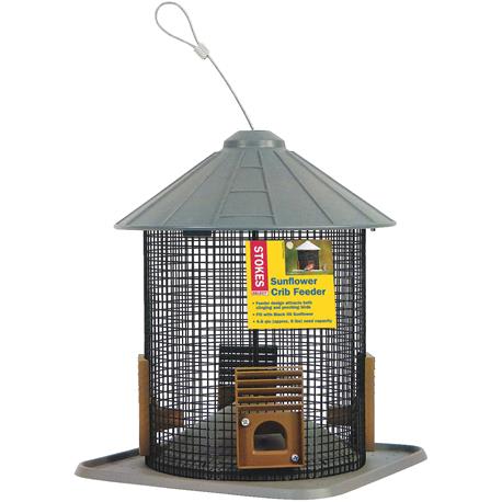 Stokes Select Sunflower Crib Bird Feeder, 4.8 qt. Capacity