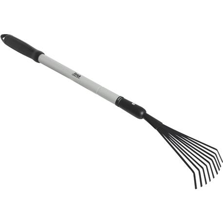 Best Garden Extendable Handle Steel Shrub Rake, 30 in.