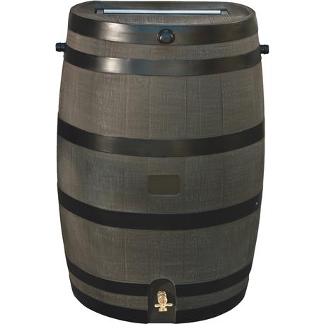 RTS Home Accents Woodgrain Rain Barrel