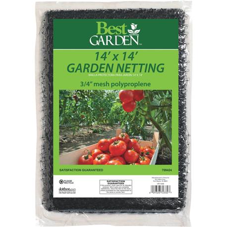 Best Garden Protective Garden Netting, 14 x 14 ft.