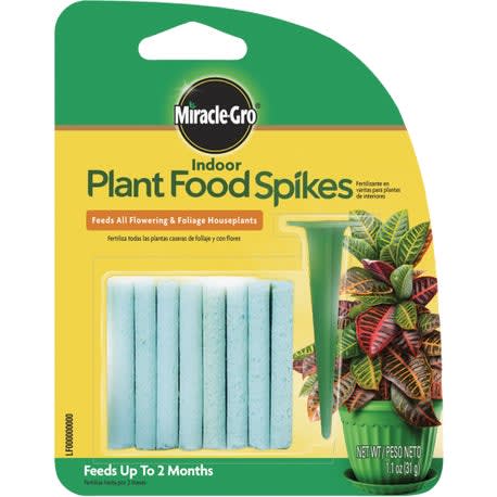 Miracle-Gro Indoor Plant Food Spikes, 24 Pack