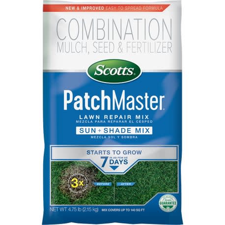 Scotts PatchMaster Lawn Repair Sun & Shade Mix, 4.75 lbs.