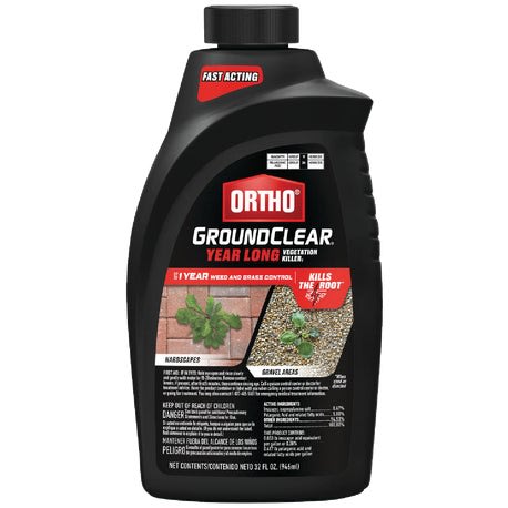 Ortho GroundClear Year Long Vegetation Killer Concentrate, 32 oz.