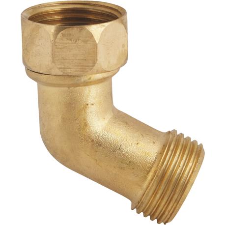 Best Garden MNH Brass Gooseneck Hose Connector, 3/4 in.