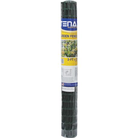 Tenax High-Density Polyethylene Green Garden Fence, 25 ft.