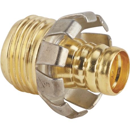 Best Garden Male Brass Hose Coupling Mender, 5/8 in.