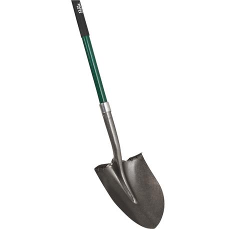 Do it Best Fiberglass Long Handle Round Point Shovel