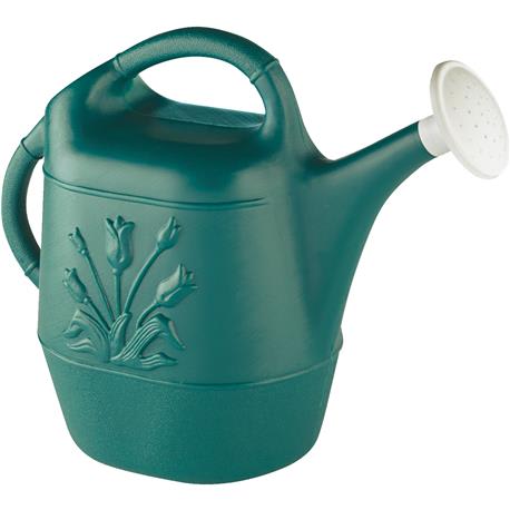 United Solutions Hunter Green 2 Gallon Poly Watering Can