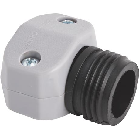 Best Garden Male Poly Hose End Mender Hose Coupling, 1/2 in.